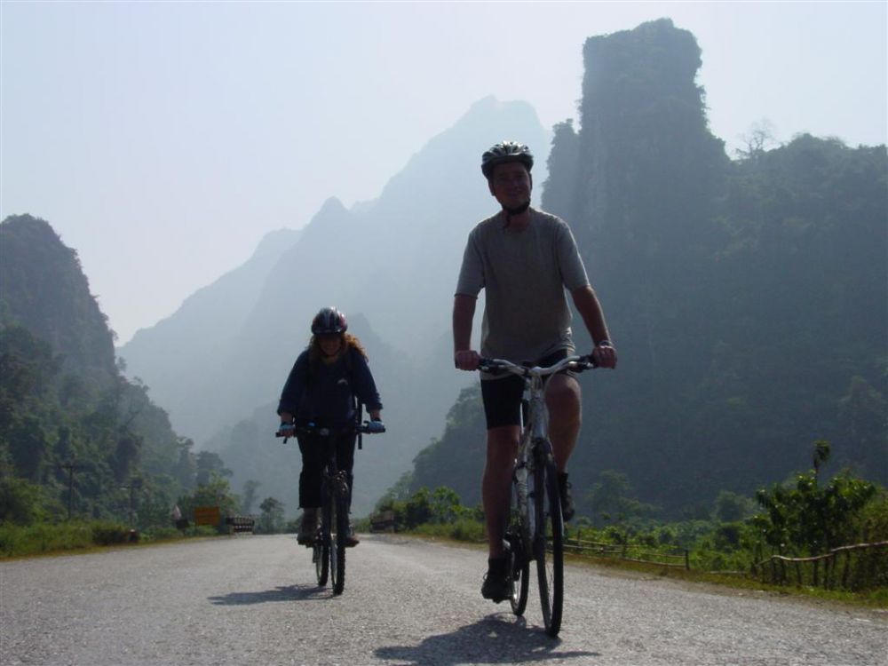 Laos - Laung Prabang to Vientiane