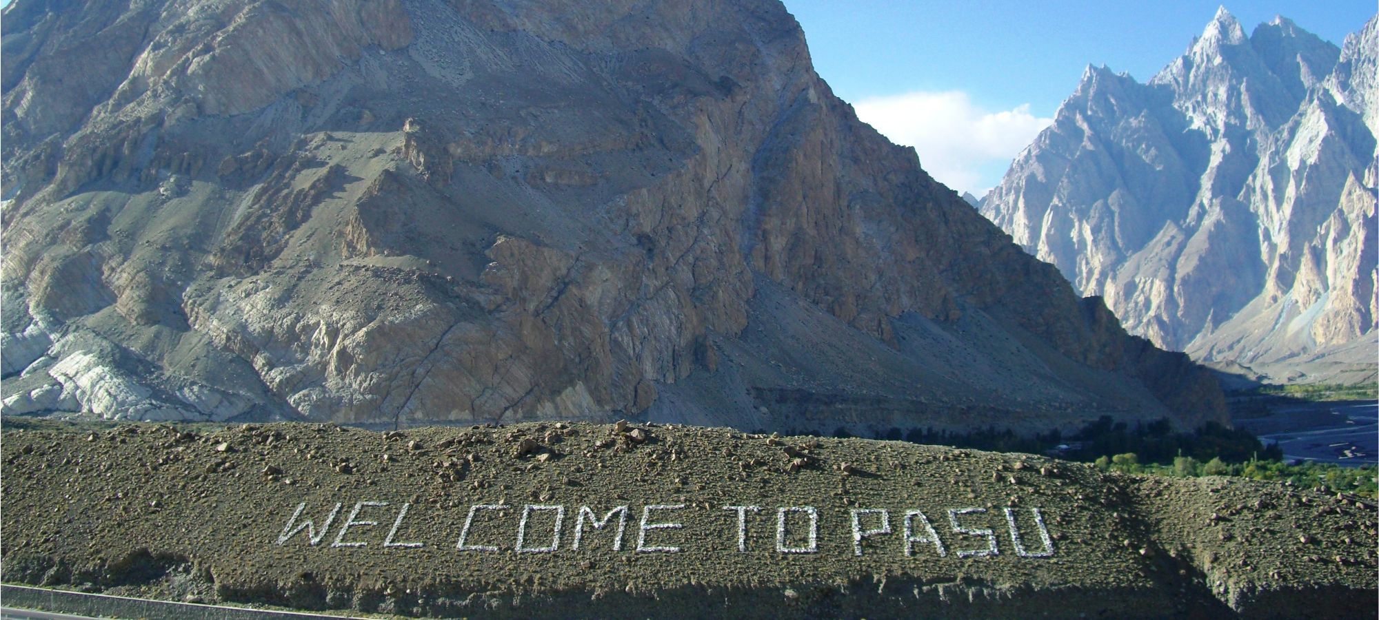 Road into Passu, Pakistan 