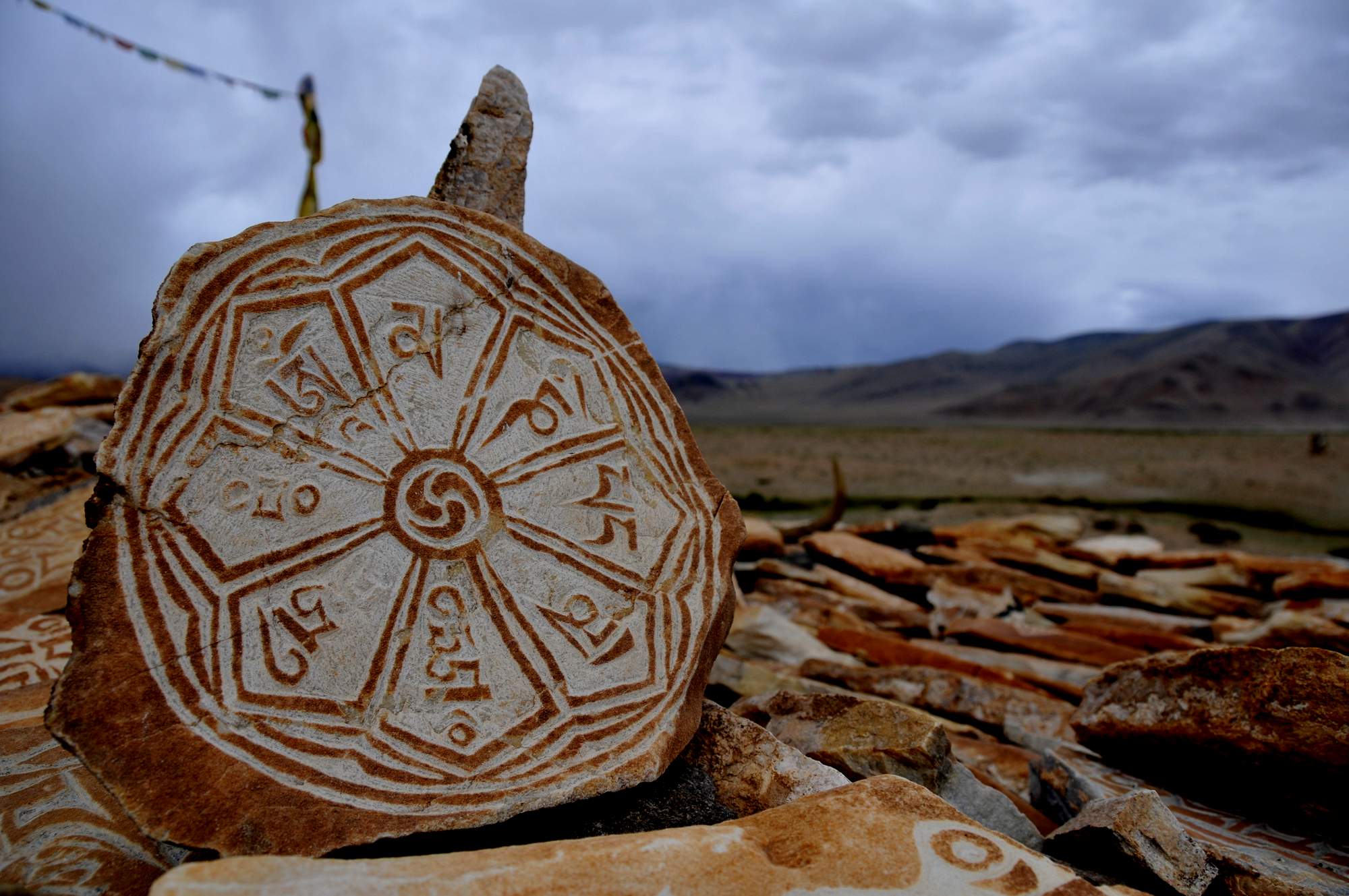 Buddhist Mani Stones