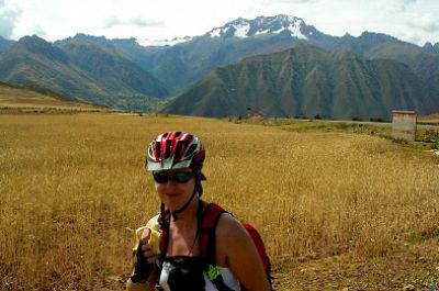 Marie Sadler Cycling on the tour with redspokes Marie Sadler Cycling on the tour with redspokes