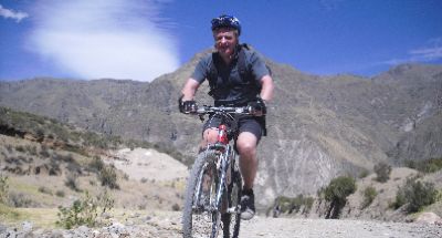 Keith Pearce Cycling on the tour with redspokes Keith Pearce Cycling on the tour with redspokes