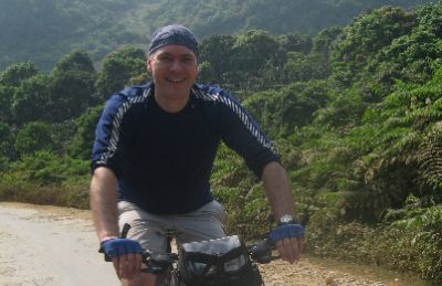 Michael Forde Cycling on the tour with redspokes Michael Forde Cycling on the tour with redspokes